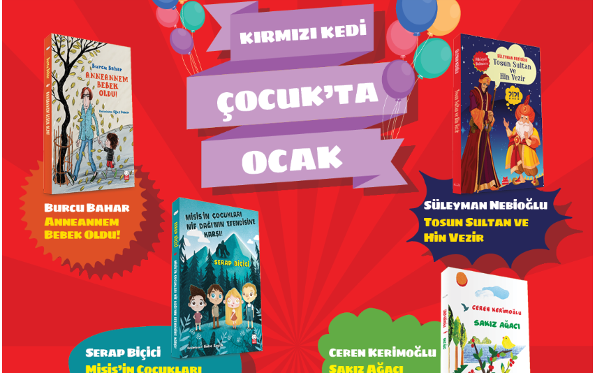 Kırmızı Kedi Çocuk�tan Ocak ayı kitapları Rotka