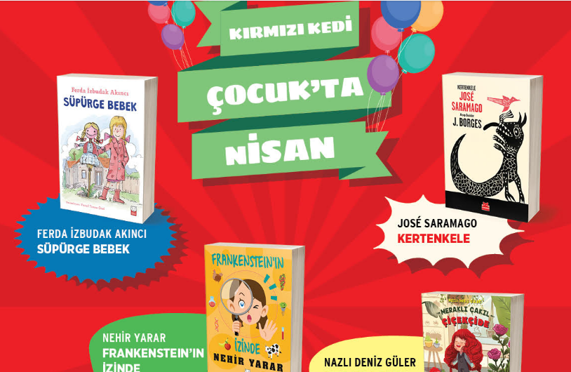 Kırmızı Kedi Çocuk�tan Nisan ayında 4 yeni kitap Rotka