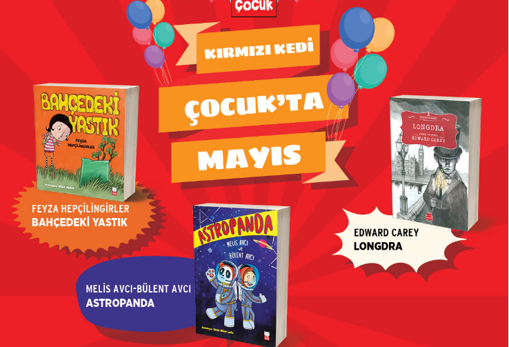 Kırmızı Kedi Çocuk�ya Mayıs ayı kitapları Rotka