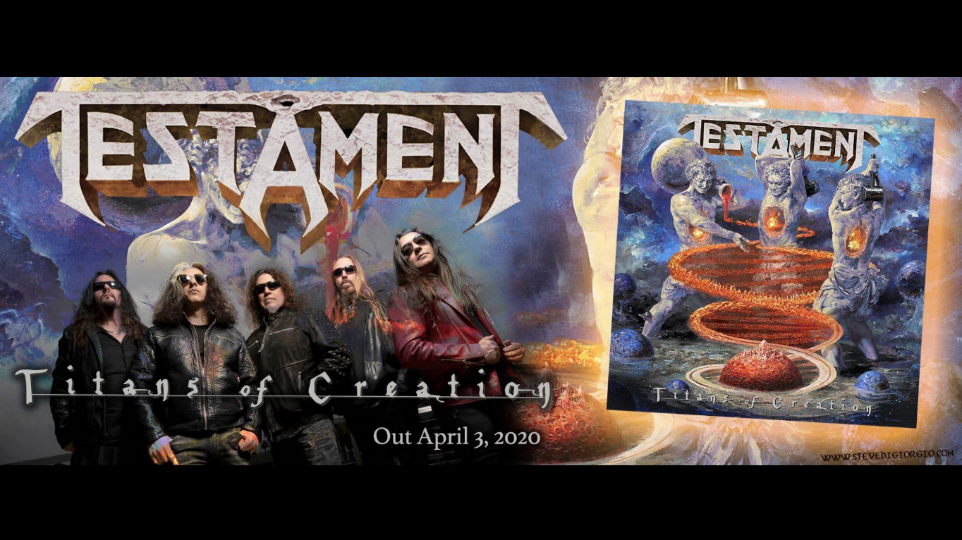 Yeni Testament Albümü “Titans Of Creation” Huzurlarınızda Rotka