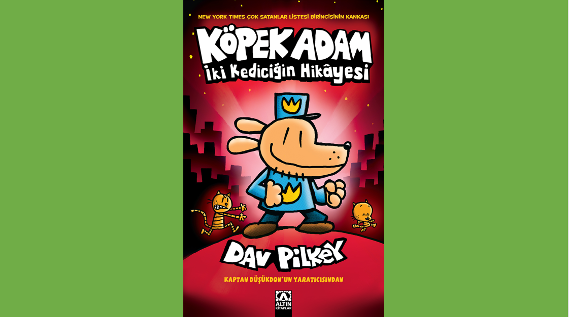 Dav Pilkey İmzalı Köpek Adam Serisinin Yeni Kitabı Çıkıyor Rotka